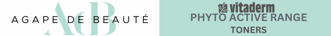 Agape de Beaute Vitaderm Phyto Active Range Toners banner Agape de Beaute Vitaderm Phyto Active Range Toners banner