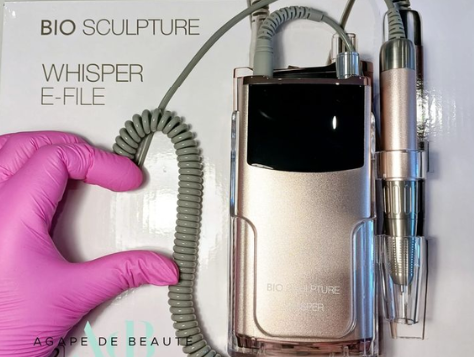 What We Offer 10 Bio Sculpture Whisper E-file